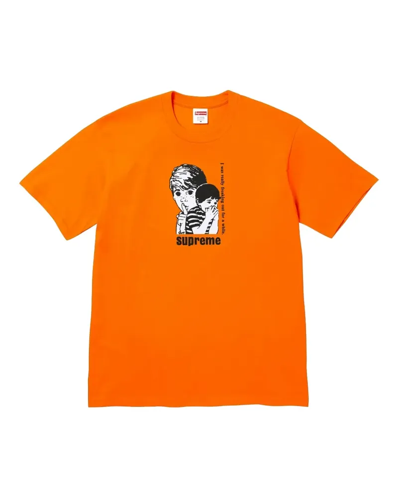 Supreme Being Freaking Out T-shirt - Orange Orange