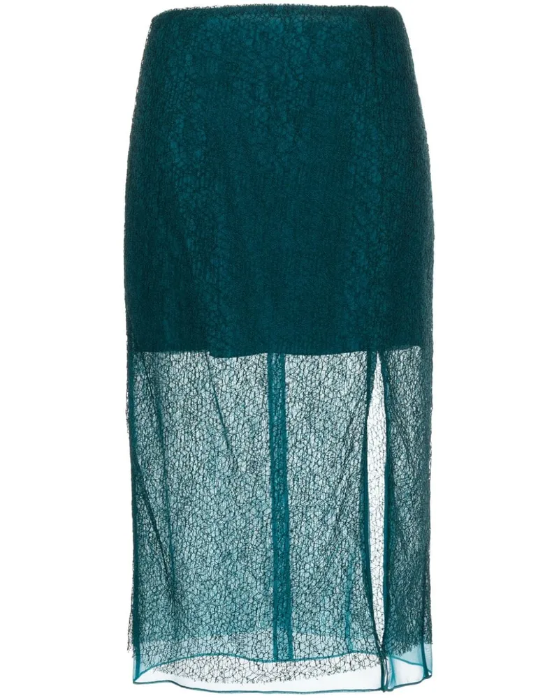 Jason Wu T-Shirt im Layering-Look - Grün Grün