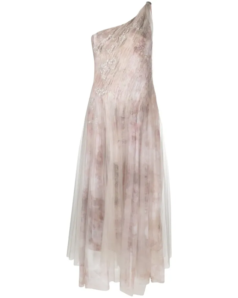 Ralph Lauren Asymmetrisches Bristowe Kleid - Violett Violett