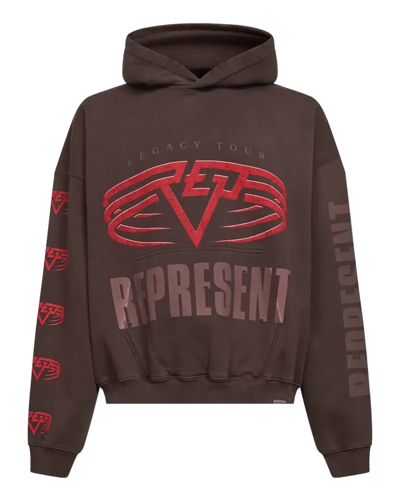 REPRESENT Pullover mit Kängurutasche - Braun Braun
