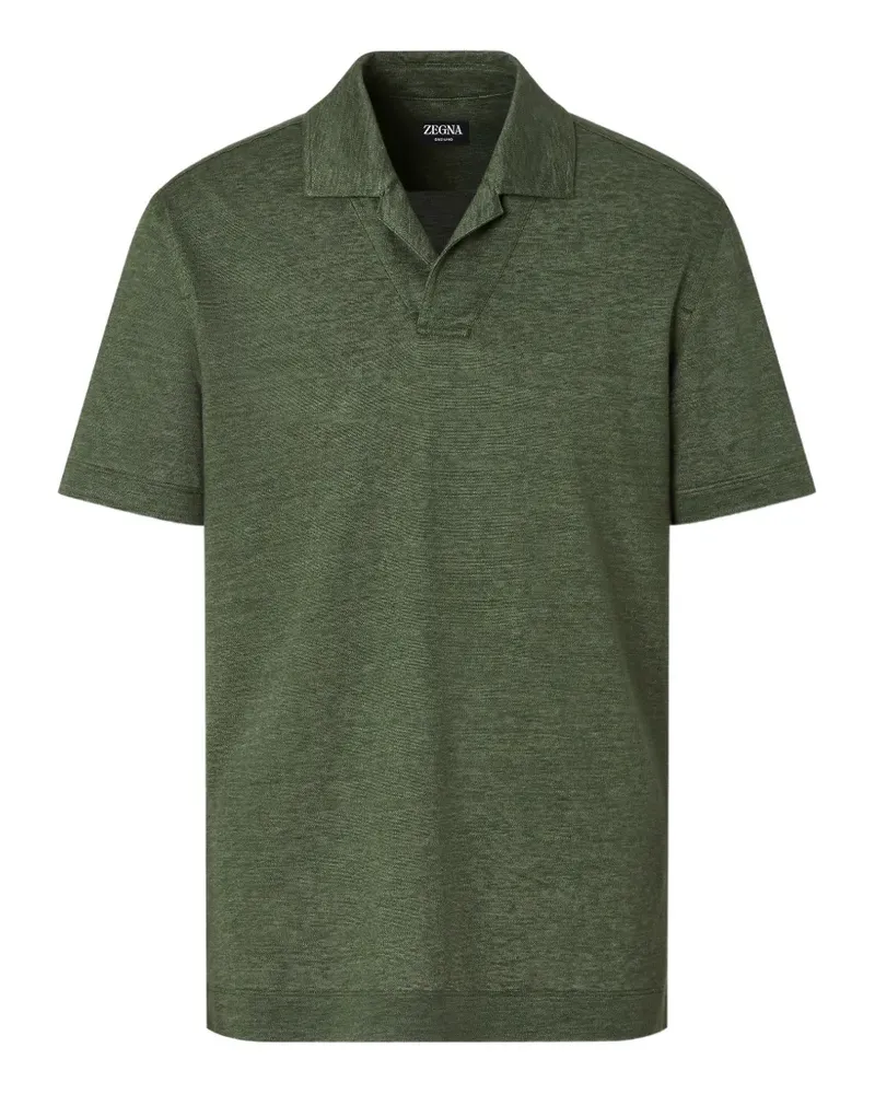Ermenegildo Zegna Oasi Lino T-Shirt - Grün Grün
