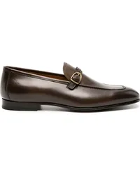 Tom Ford Martin Loafer mit geflochtenem Riemen Braun