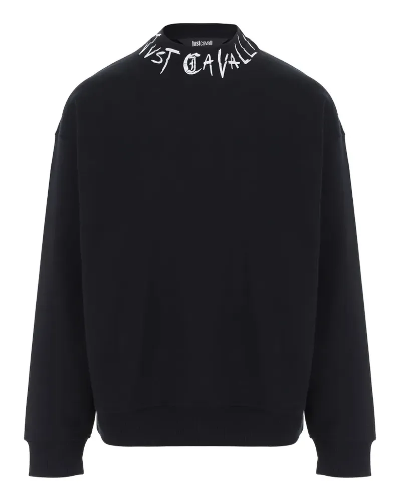 Just Cavalli logo-print sweatshirt - Schwarz Schwarz