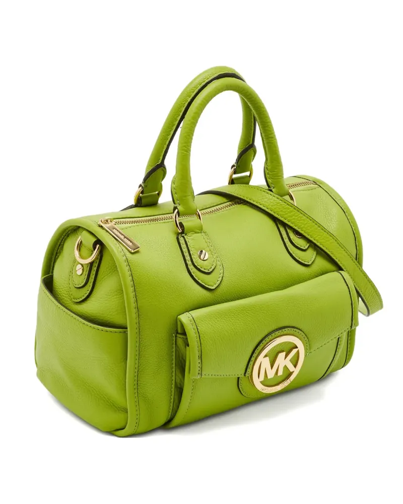 Michael Kors Margo Tote Bag aus Leder - Grün Grün