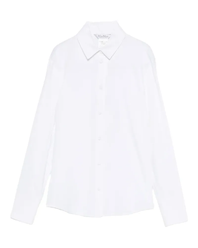 Max Mara Badesse long-sleeve shirt - Weiß Weiß