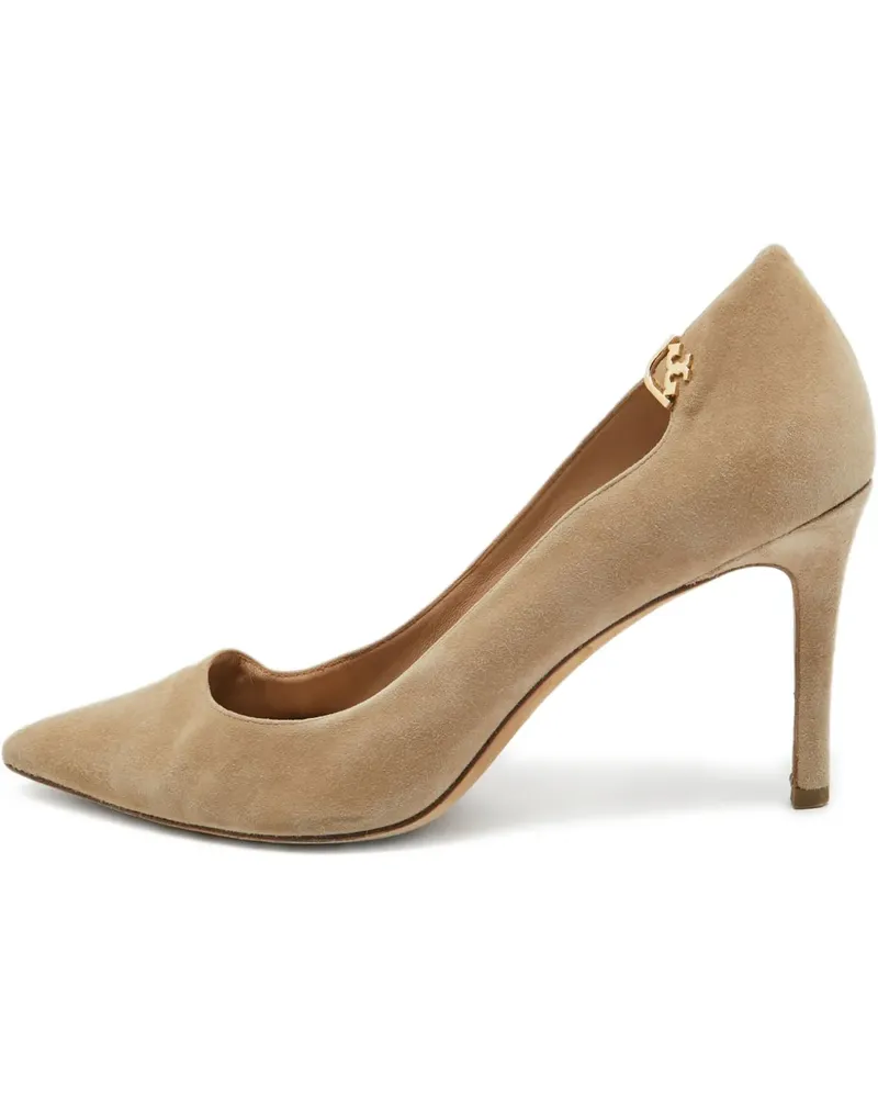 Tory Burch Pre-owned Elizabeth Wildleder-Pumps mit spitzer Kappe 90mm - Nude Nude