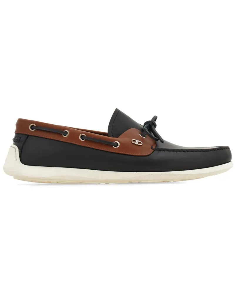 Ferragamo Loafer mit Schnalle - Schwarz Schwarz