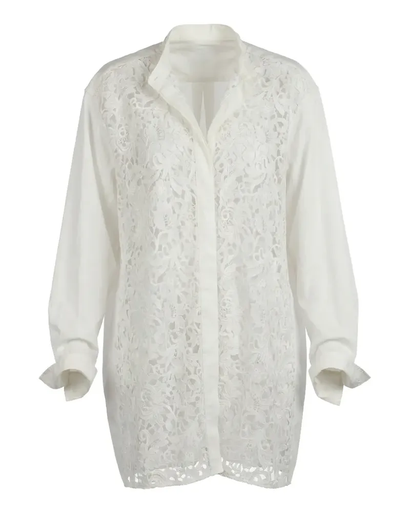 Valentino Garavani Hemd aus Spitze - Weiß Weiß