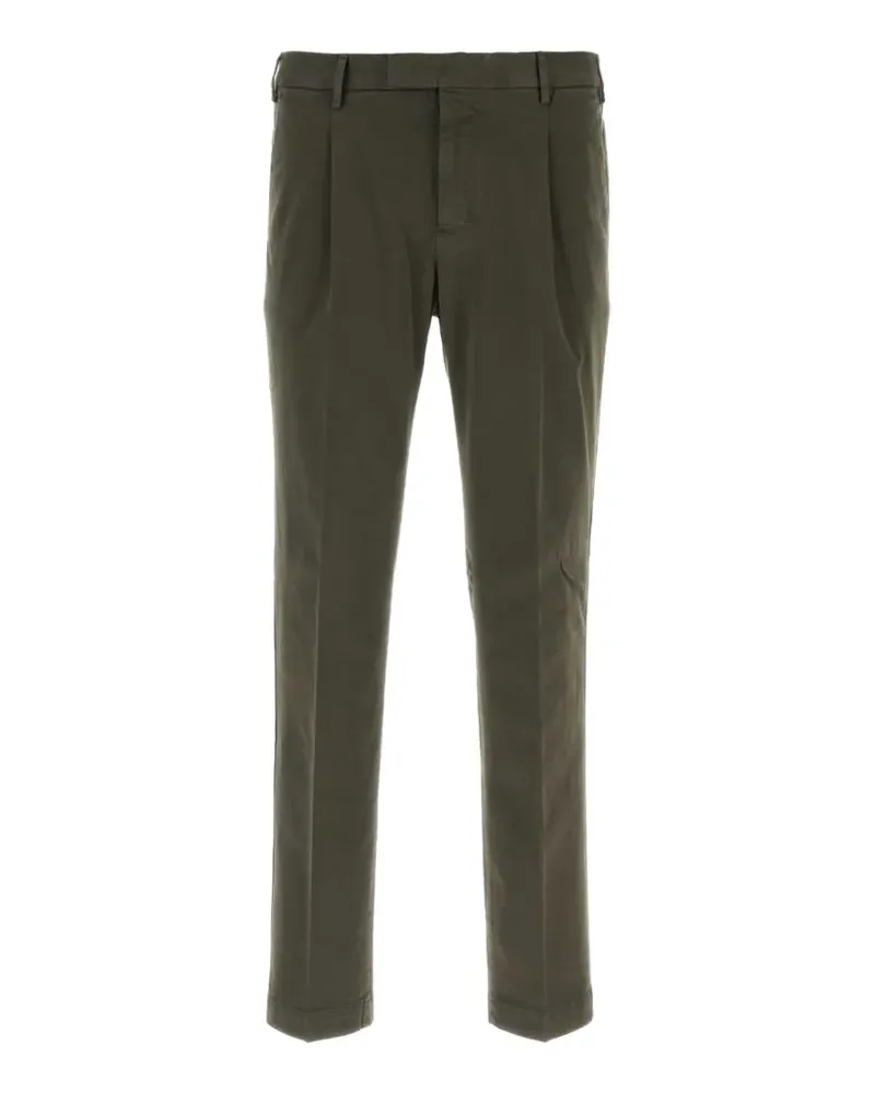 PT TORINO Plissierte Tapered-Hose - Grün Grün