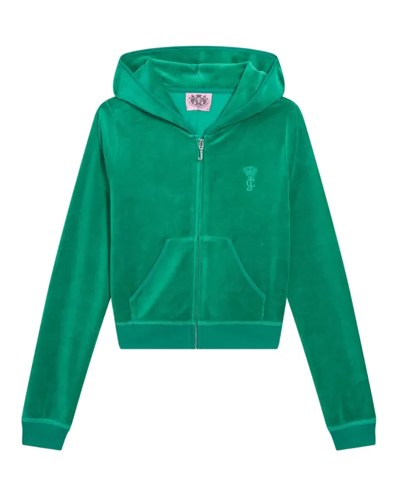 Juicy Couture Hoodie mit Logo - Grün Grün