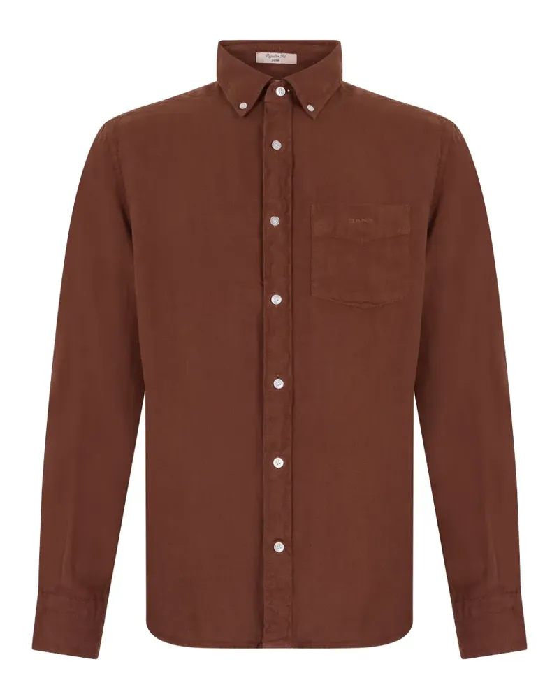 Gant button-down linen shirt - Braun Braun