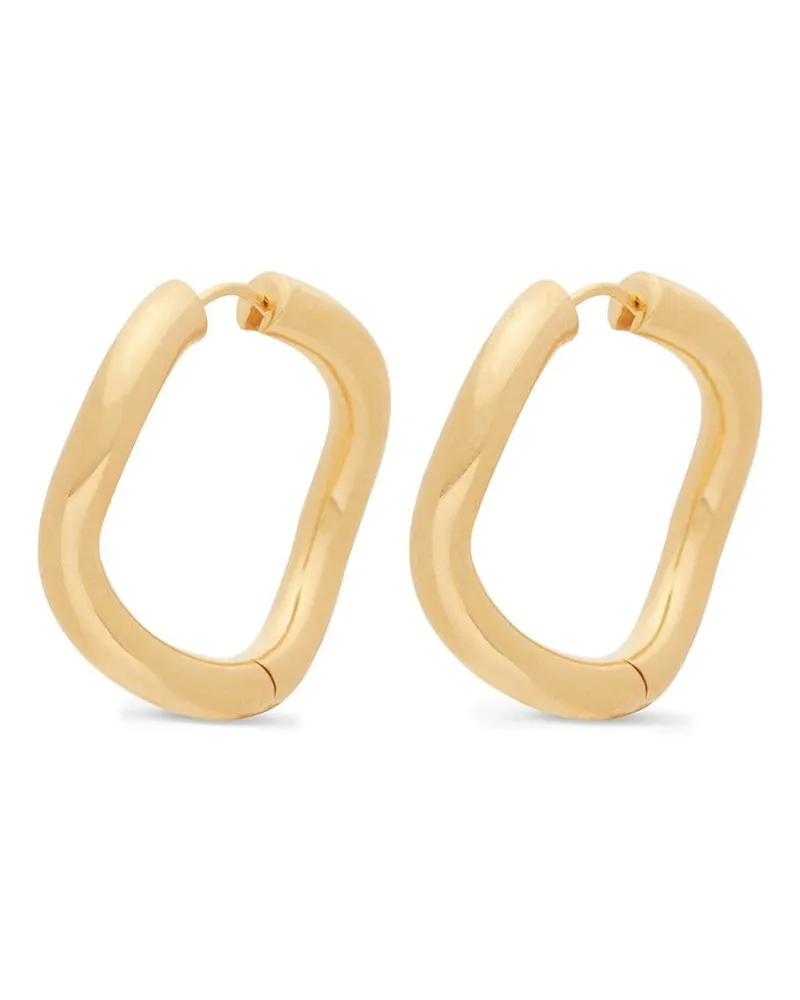 Charlotte Chesnais Wave Creolen - Gold Gold