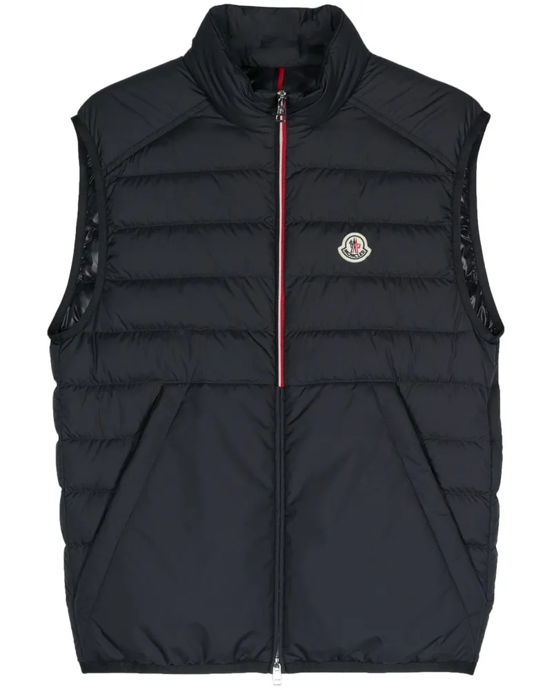 Moncler Gefütterte Rabuons Weste Blau