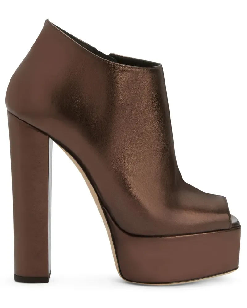 Giuseppe Zanotti Judith Plateau-Stiefel 120mm - Braun Braun