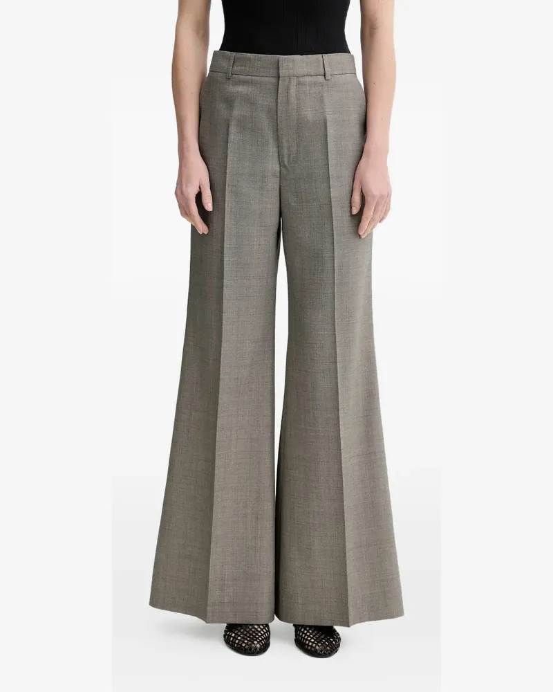 Filippa K flared trousers - Grau Grau