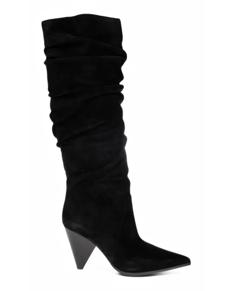 Michael Kors Jayla suede slouchy boots - Schwarz Schwarz
