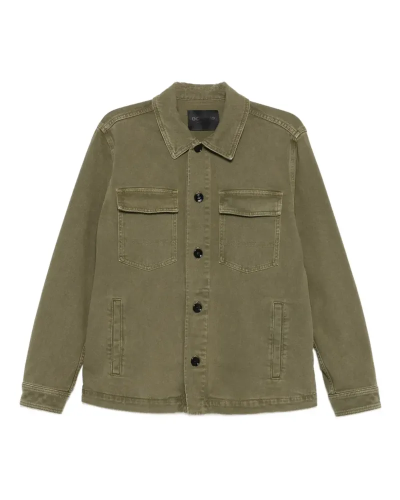 Dondup Hemd mit Brusttasche - Grün Grün