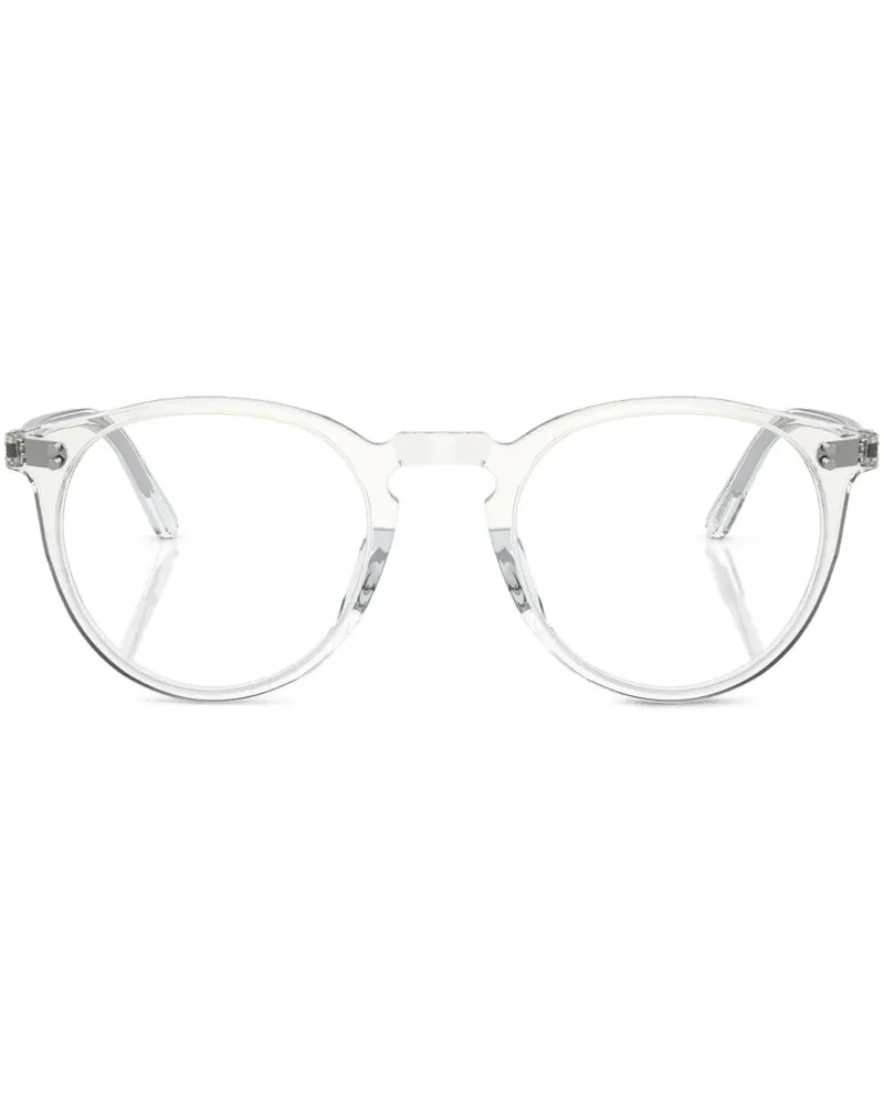 Oliver Peoples Brille mit rundem Gestell - Gelb Gelb