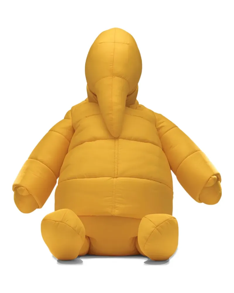 Moncler MonDuck quilted-finish logo-patch shoulder bag - Gelb Gelb