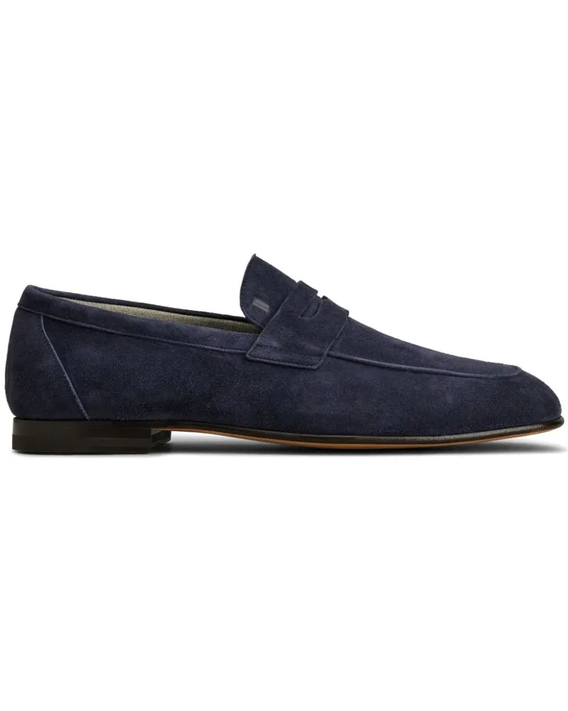 TOD'S Loafer aus Wildleder - Blau Blau