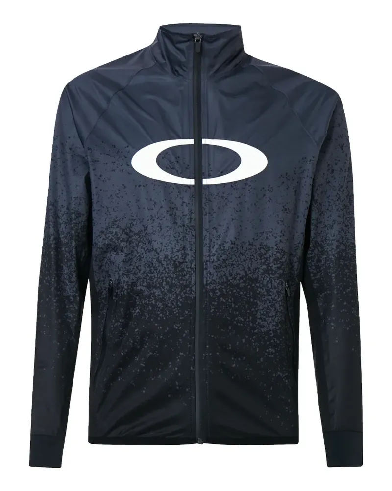 Oakley pixel-print MTB jacket - Blau Blau