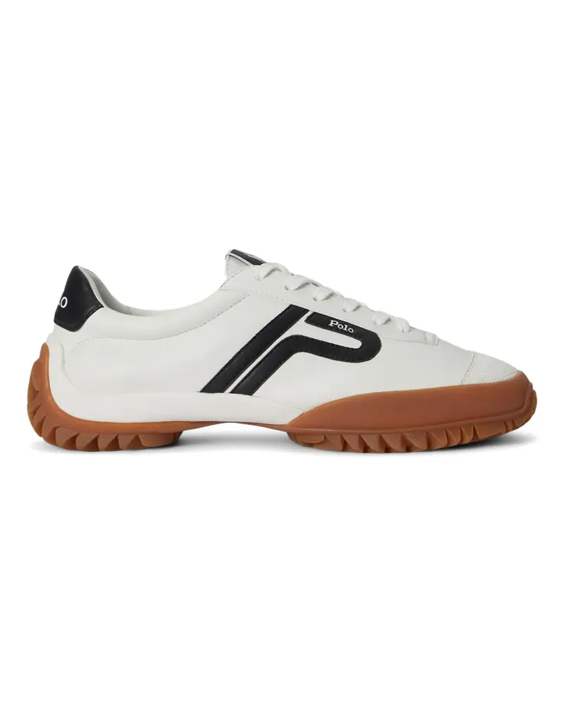 Ralph Lauren Treaded Sneakers - Weiß Weiß
