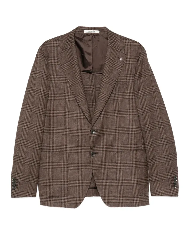Tagliatore check-pattern blazer - Braun Braun