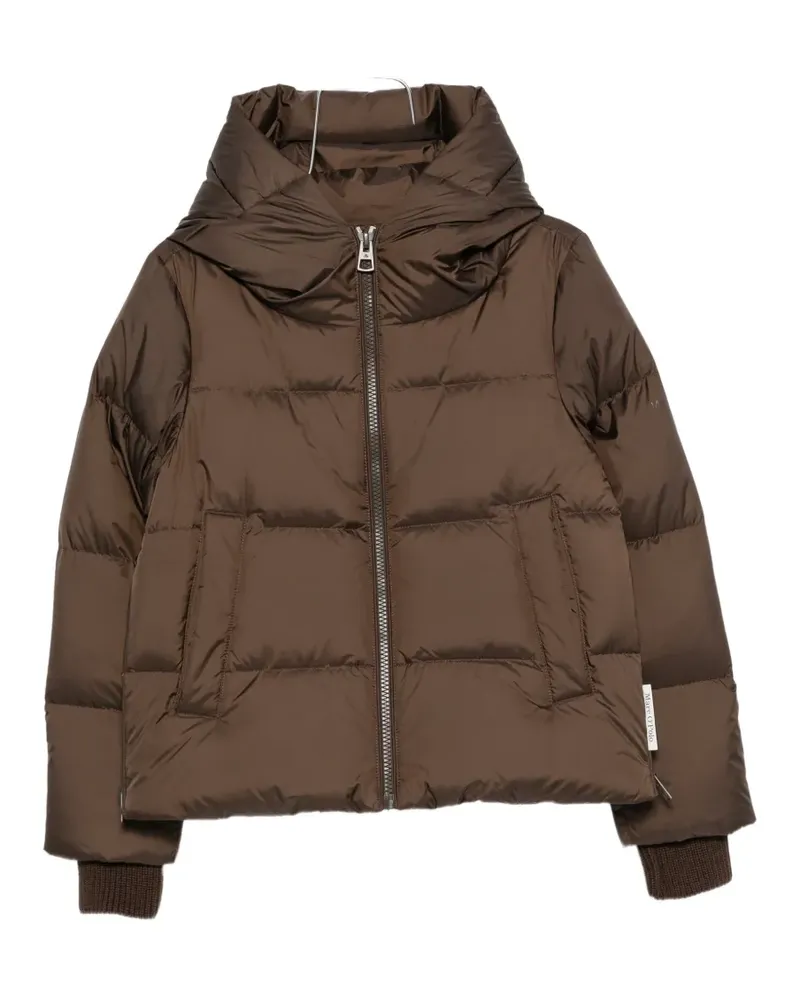 Marc O'Polo quilted hooded jacket - Braun Braun