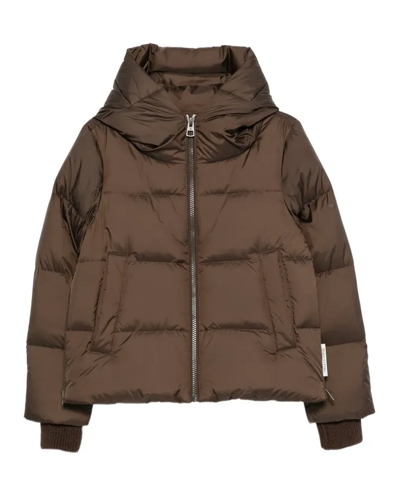 Marc O'Polo Gesteppte Kapuzenjacke - Braun Braun