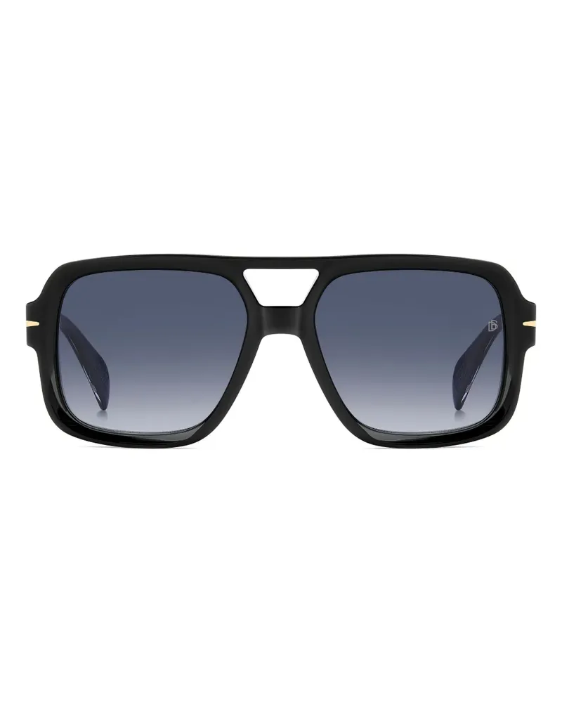 EYEWEAR by DAVID BECKHAM geometric sunglasses - Schwarz Schwarz