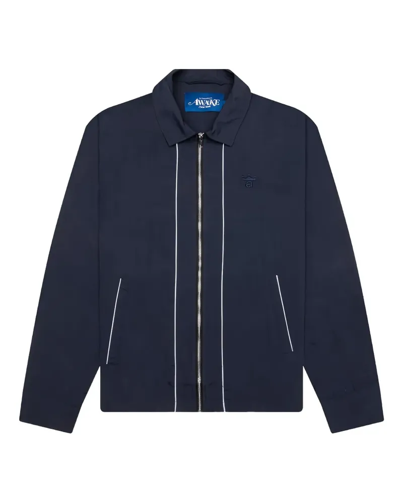 AWAKE NY Jacke mit Logo-Stickerei - Blau Blau