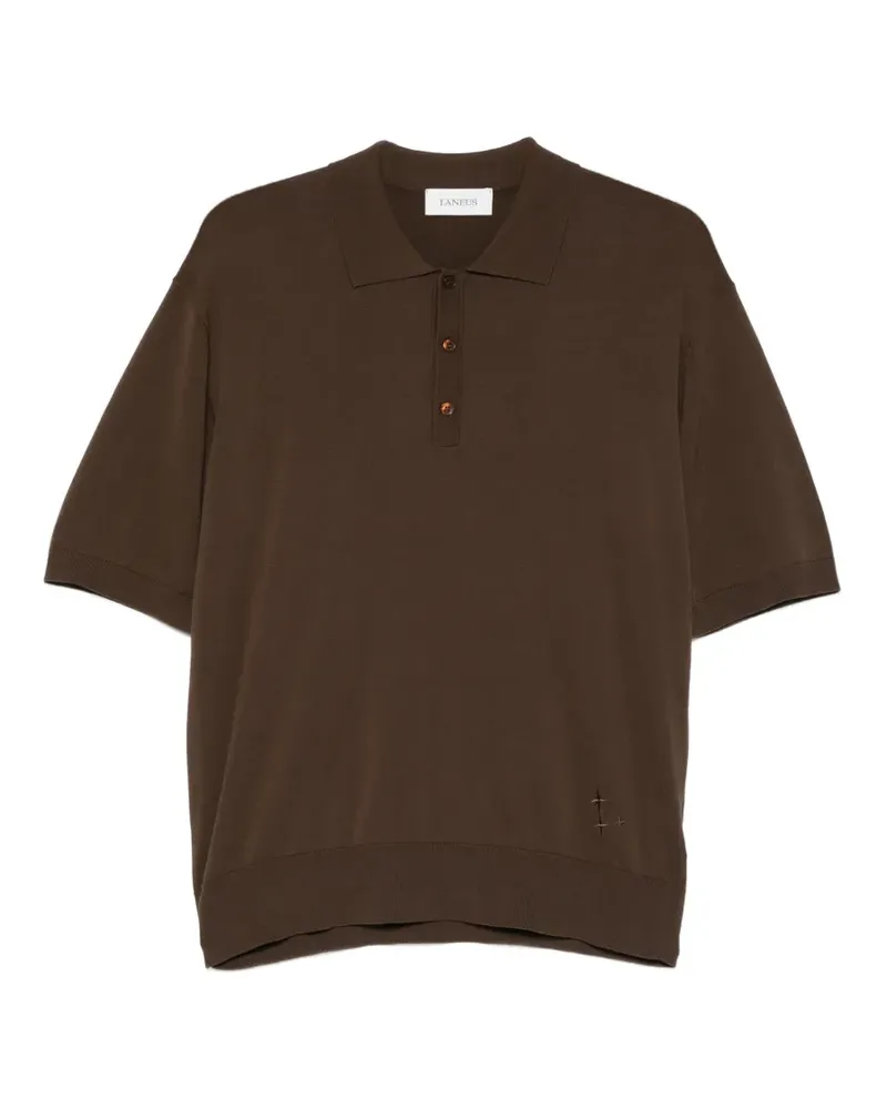 Laneus distressed polo shirt - Braun Braun