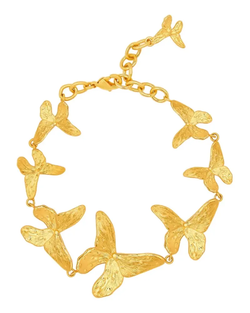 Oscar de la Renta Butterfly Armband - Gold Gold