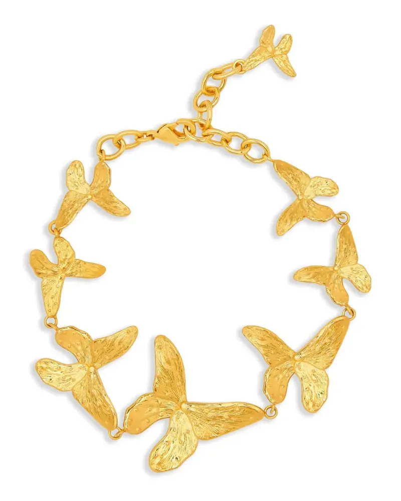 Oscar de la Renta Butterfly Armband - Gold Gold