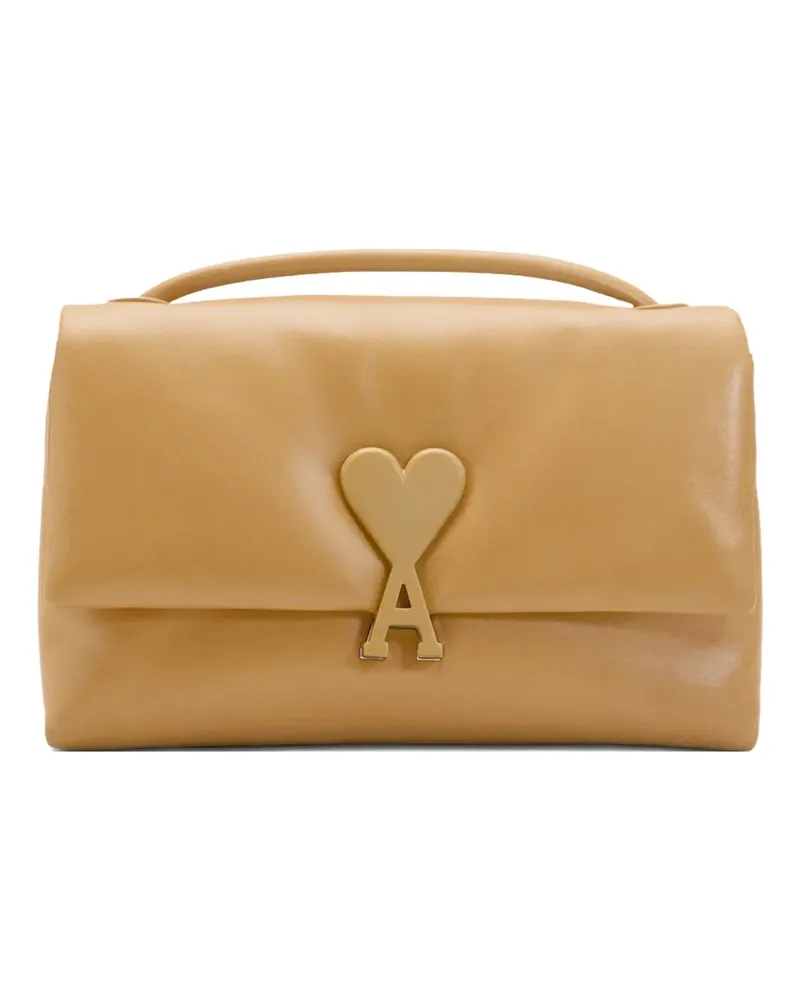 AMI Paris Voulez-Vous shoulder bag - Nude Nude