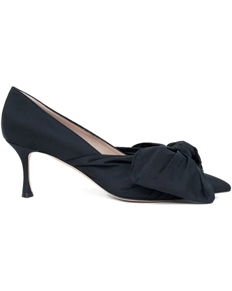N° 21 Pumps mit Schleife - Schwarz Schwarz