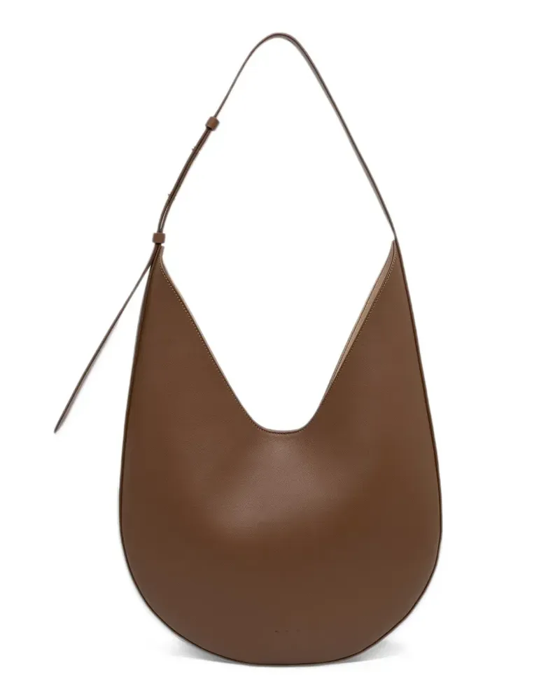 Aesther Ekme Hobo leather shoulder bag - Braun Braun