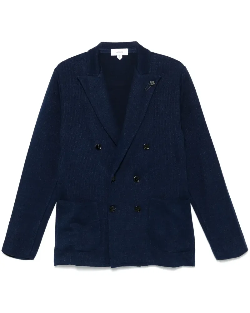 LARDINI Doppelreihiges Sakko - Blau Blau