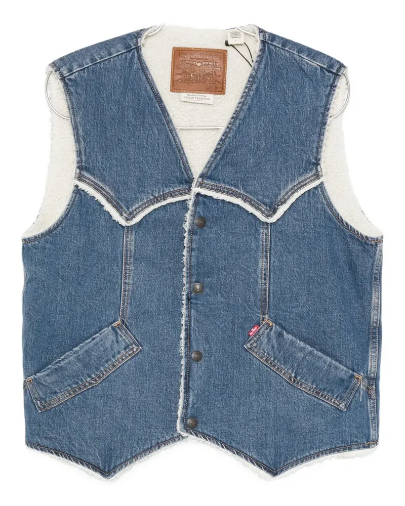 Levi's Western Jeansweste - Blau Blau