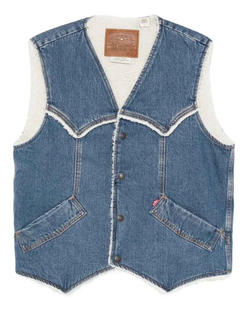 Levi's Western Jeansweste - Blau Blau