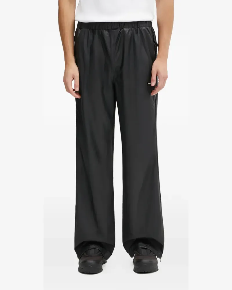 RAINS x Umbro zip-detail trousers - Schwarz Schwarz