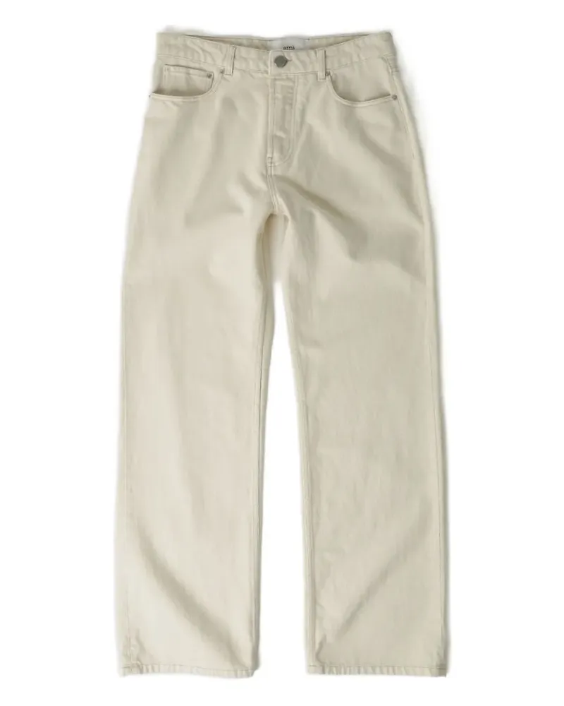 AMI Paris Five-Pocket-Jeans - Weiß Weiß