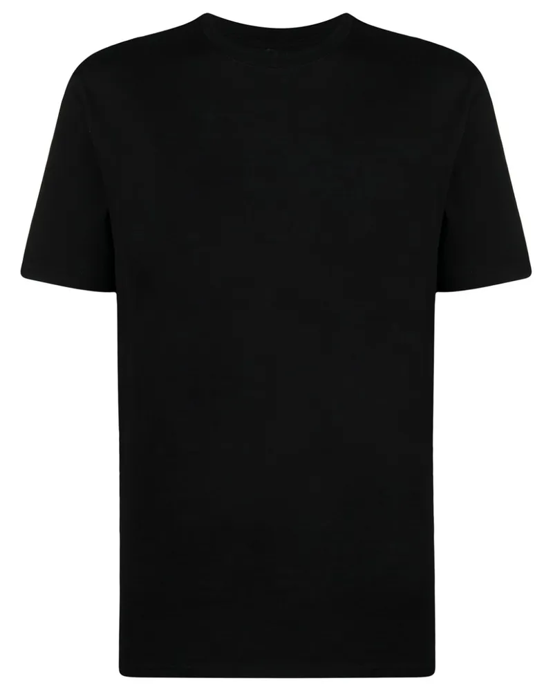 Jil Sander T-Shirt mit Logo-Print - Schwarz Schwarz