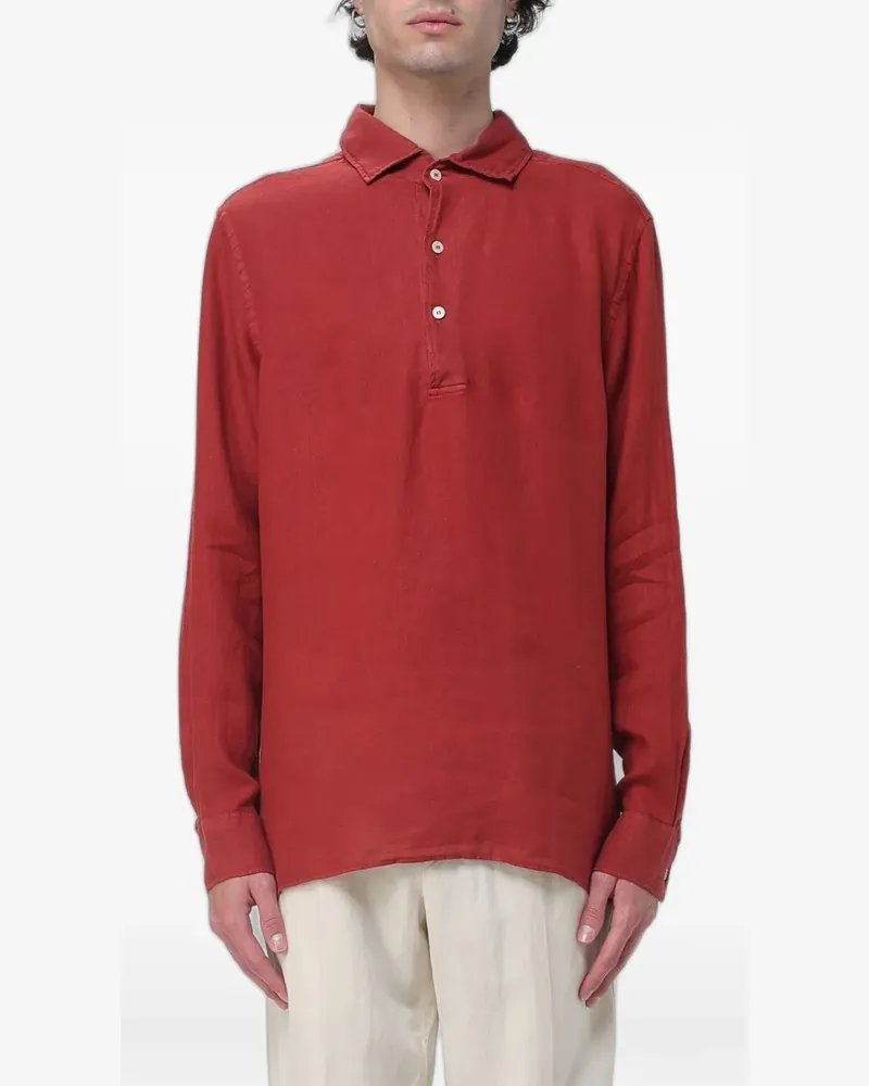 MC2 Saint Barth Raphael long-sleeve shirt - Rot Rot