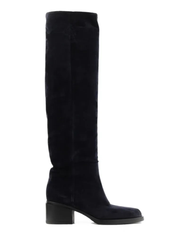 Elena Iachi Eckige Stiefel - Blau Blau