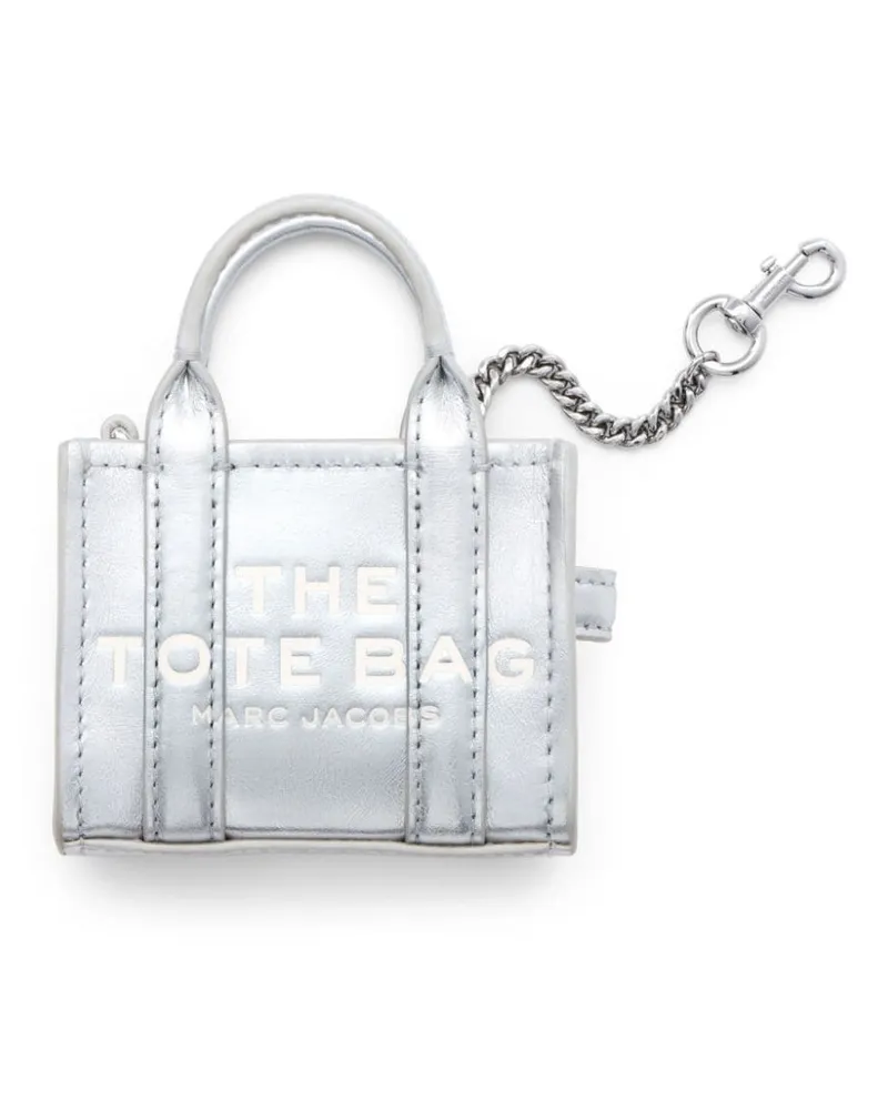 Marc Jacobs Nano The Tote Taschenanhänger - Silber Silber