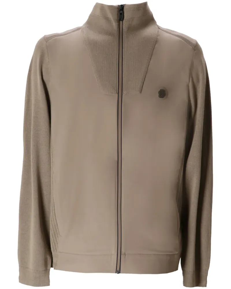 HUGO BOSS Gestrickter Cardigan - Nude Nude