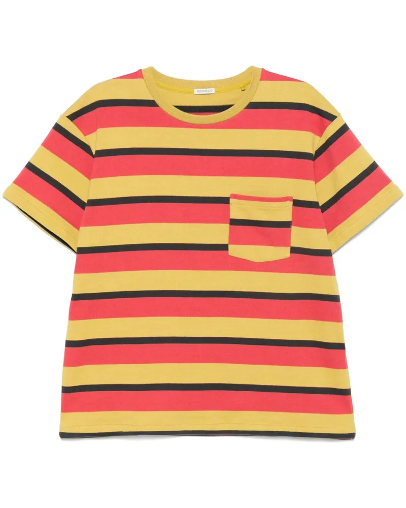 BODE Rec Stripe Pocket T-Shirt - Gelb Gelb