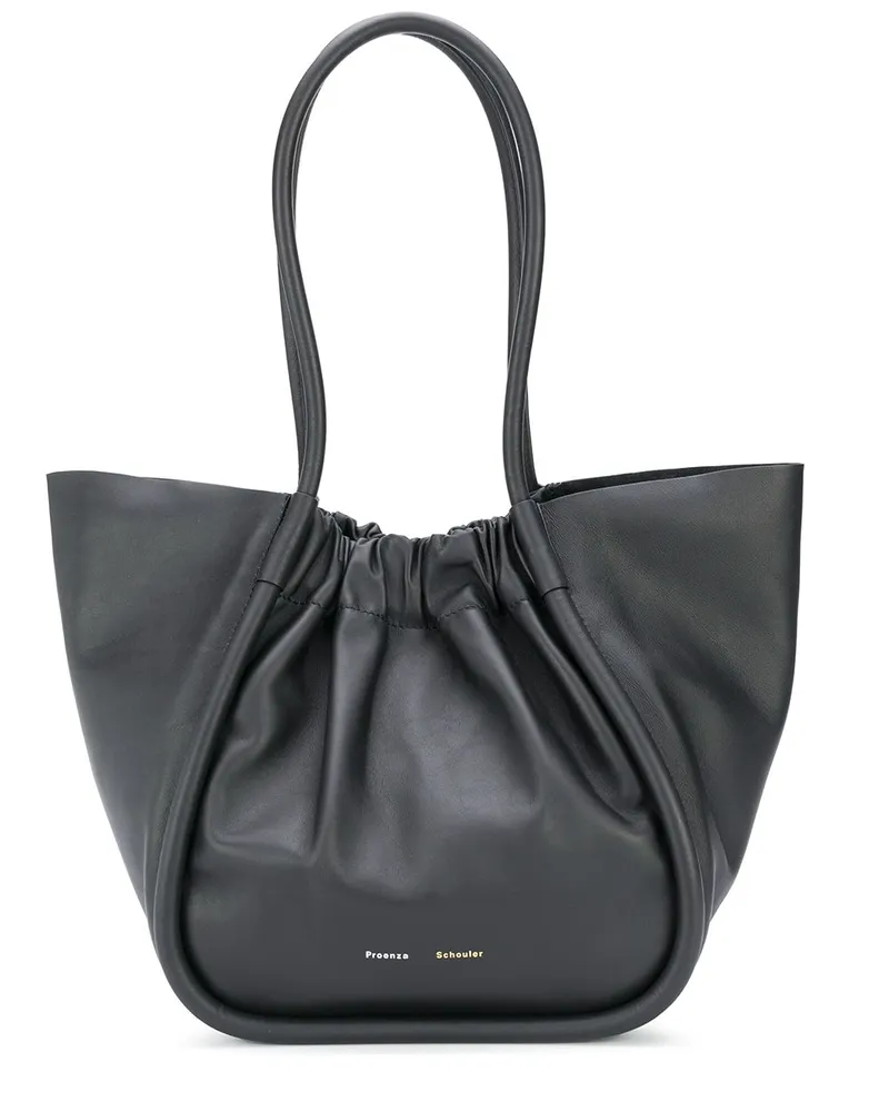 Proenza Schouler Ruched L' Shopper Schwarz