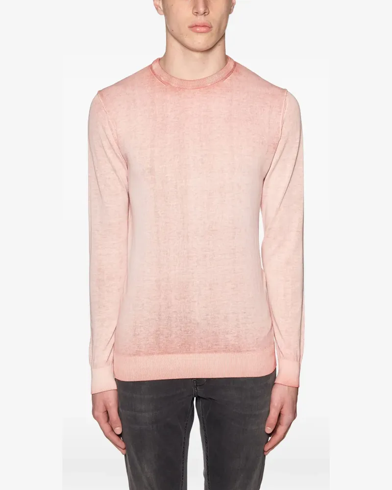 Daniele Alessandrini crew-neck sweater - Rosa Rosa
